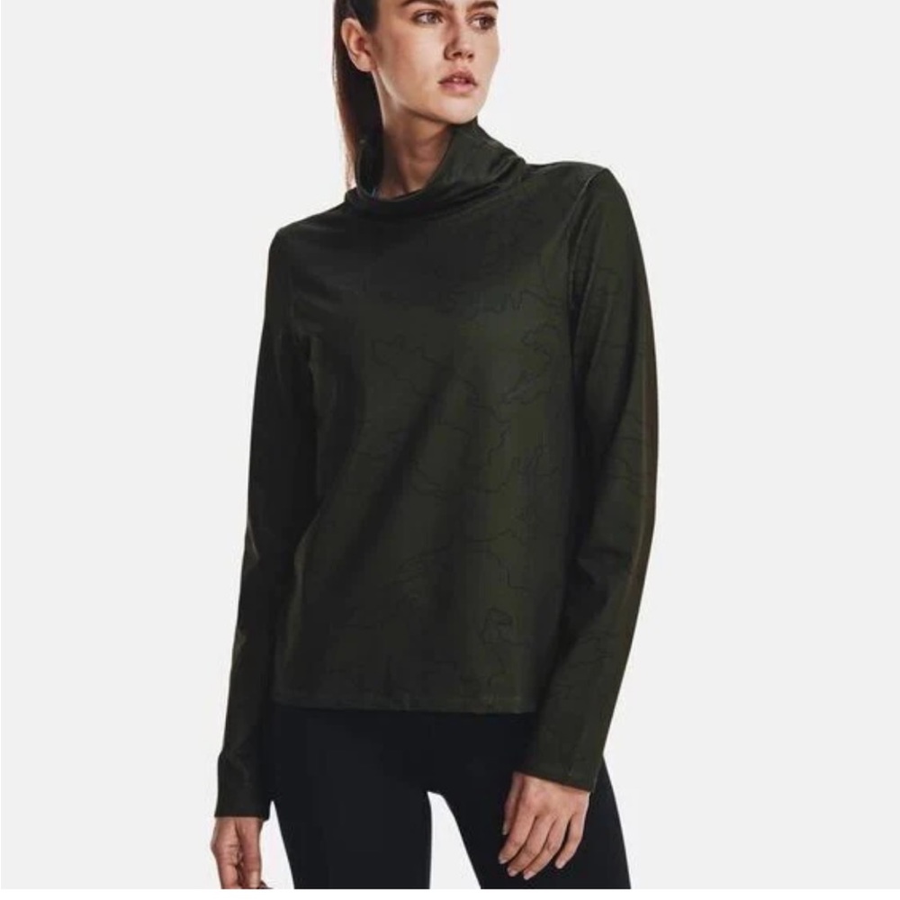 UNDER ARMOUR WOMEN'S S UA COLD WEATHER FUNNEL NECK TOP NWT size XSmall